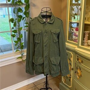 Kirra Olive Utility Jacket
